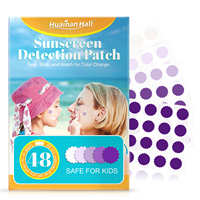 Patch de protection solaire apaisant pour la peau, détection UV estivale en extérieur, Huainan Hall, autocollant pour le visage, la bouche, le nez et le corps, 10 ml