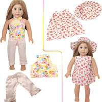 MSYO Vente en gros – Poupées réalistes en polyester de 18 pouces pour garçons et filles, ensemble de 10 pièces avec vêtements interchangeables, modèle de jouet de dessin animé