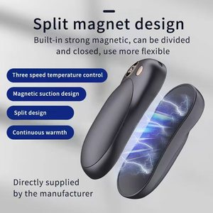 Magnetic Hand Warmers Rechargeable 2 Pack, 10000mah Electric <strong>Handwarmers</strong>, 3-Settings,Portable Heater, Ultra Slim Pocket - Product Image 4