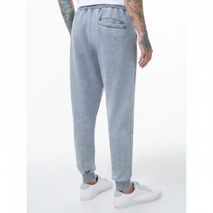 Best Manufacturer's Vintage <b>Oversized</b> Acid Washed Sweatpants Streetwear <b>Joggers</b> with Elastic Drawstring for Men-Wholesale Design - Product Image 1
