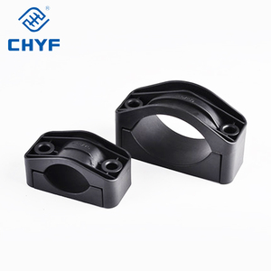 Clipes de Fixação para Cabos Elétricos de Alta Tensão Industrial, Clipes de Cabo Plástico, Isolamento à Prova de Fogo em PVC Preto TT - Product Image 5