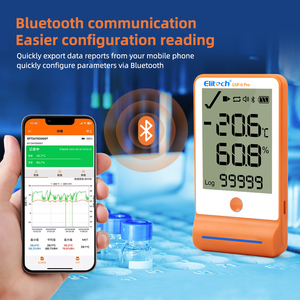 GSP-6Ppr 약국 창고 콜드 스토리지 대형 스크린 온도 및 습도 레코더 프로브 사운드 및 라이트 알람 - Product Image 4