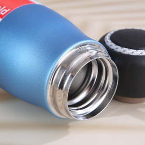 SilverJet Vacuum Insulated Stainless Steel Water <b>Bottle</b> 420ml 550ml Hot Cold <b>Flask</b> With Rope Portable Travel <b>Flask</b> - Product Image 4