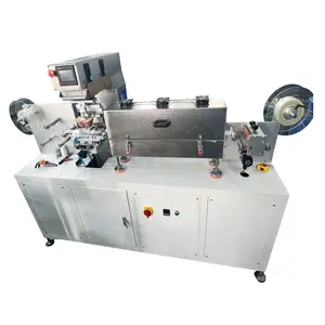 customized Automatically feeding one color pad printer with IR tunnel for Roll paper film ribbon