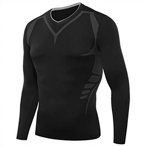 Mens Sport Tight Shorts Polyester/Spandex Quick Dry Breathable <b>Compression</b> Shorts <b>Underwear</b> Men Half Length Running Active - Product Image 4