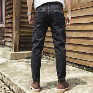 Venta al por mayor de moda Casual Slim vaqueros Skinny pantalón de mezclilla en el precio bajo de los hombres - Product Image 2