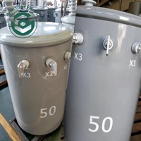 Fabrika Çıkışlı 50kVA Tek Fazlı Yağlı Tip Trafo Bakır Sargılı Güç Dağıtım Sistemi İçin