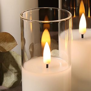 Led Candle Lamp Electronic <b>Battery</b> Power Candles Flameless Flicke Tea Candles for Decor Wedding Decorative <b>Light</b> Bulk - Product Image 3