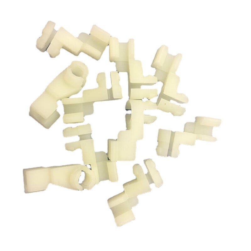 Universal sample free car door lock rod connecting buckle and lock cylinder arm buckle