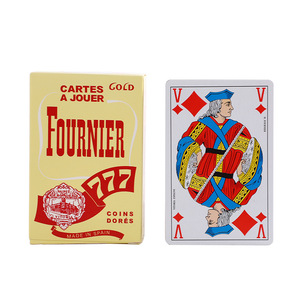 Cartes à <span class=keywords><strong>Jouer</strong></span> Fournier 777 pour Casino, avec Estampage à Chaud aux Quatre Coins, Boîte de Présentation Incluse, pour le Marché Espagnol et les Familles - Product Image 1