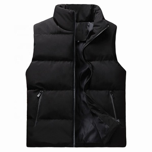 Casual Fashion <strong>Men's</strong> Cotton <strong>Vest</strong> 2025 Winter New Thick Warm Stand Collar Jacket Youth Loose <strong>Vest</strong> - Product Image 1