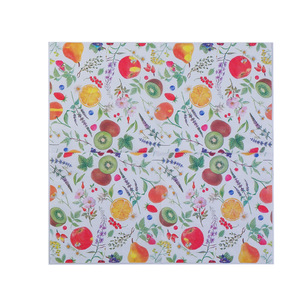 Hanlin Printed Fruit Floral Paper Napkins 330mm Square Birthday Party Tableware Decorative Tissues - Product Image 5