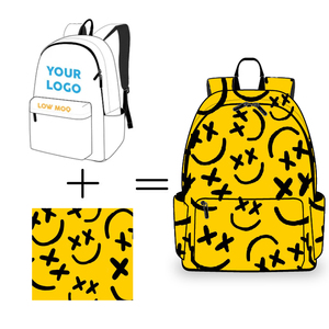 Zaino in pelle Unisex di grande capacità zaino da scuola moda Casual zaino da viaggio per studenti universitari personalizzato - Product Image 6