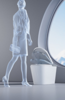 WC intelligent électrique PLMR U7-A à double chasse automatique, siège chauffant, auto-nettoyant, télécommande, à poser au sol pour salle de bain