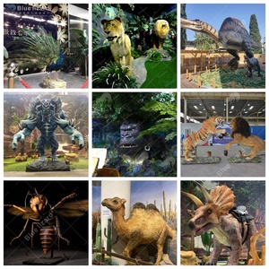 Parc d'Intérieur à Thème pour Animaux, Statue d'Antilope Animatronique Réaliste en Caoutchouc, Sculpture Animale, Taille Réelle, Gazelle - Product Image 4