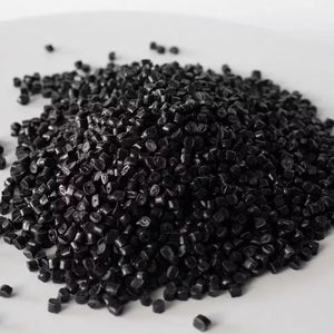 Granulés HDPE P6006 de qualité extrusion, granulés HDPE vierges noirs, plastiques haute densité pour tuyaux sous pression - Product Image 1