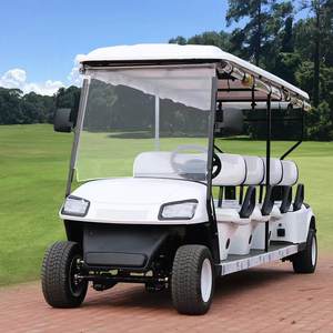 Туристический автобус Shininglsv, восемь пассажирских транспортных средств для гостеприимства, морской курорт, 8-местная электрическая тележка - Product Image 2