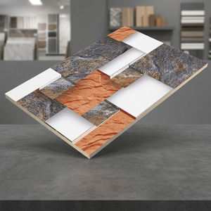 Azulejos de pared de cerámica de Arkiton company, diseño 3d de aspecto hermoso, sensación real en acabado brillante, 300x450mm - Product Image 3