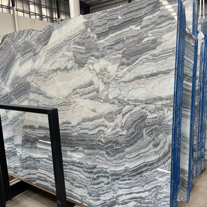 Marmo Italiano Blu con Venature Effetto Legno e Finitura Anticata per Pareti Interne, <span class=keywords><strong>Pietra</strong></span> Resistente all'Acqua - Product Image 4