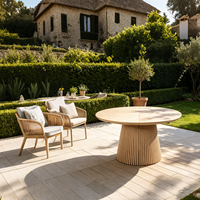 Table à manger extensible en bois massif de luxe nordique moderne, rail silencieux robuste 1200-2000mm, vente en gros