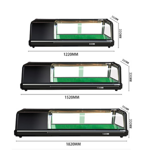 Qdmech Chất lượng cao thương mại điện tốt nhất truy cập hàng đầu lạnh hiển thị mát Sushi Showcase - Product Image 4