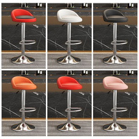 Chaise de bureau exécutive moderne réglable et pivotante avec dossier en échelle, pour usage domestique et scolaire, tabouret haut