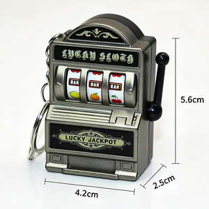 <span class=keywords><strong>Portachiavi</strong></span> <span class=keywords><strong>di</strong></span> <span class=keywords><strong>Tendenza</strong></span> Moda, Giocattolo a Forma <span class=keywords><strong>di</strong></span> Macchina Slot con Frutta, Ciondolo Creativo Personalizzato per Auto, Accessorio Regalo - Product Image 2