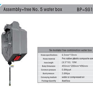 Enrouleur de tuyau de lavage de voiture Tambour à eau haute pression/Électrique/Air Durm tuyau télescopique mural pour garage magasin de lavage de voiture - Product Image 3