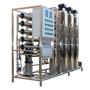 เครื่องผลิตระบบทำน้ำให้บริสุทธิ์อัตโนมัติ1000L อุปกรณ์ระบบบำบัดน้ำโรงงานบรรจุขวดน้ำดื่ม - Product Image 5