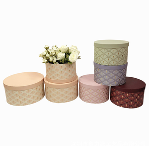 Box Tube Custom Rigid Paper Round Packaging Box Paper Tube Packaging Cylinder Preserved Rose Party Favor Birthday Chocolate Gift Box