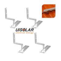 UISOLAR Crochets de fixation pour panneaux solaires en acier inoxydable pour toiture en tuiles, vente en gros de crochets de fixation pour panneaux solaires, crochets solaires