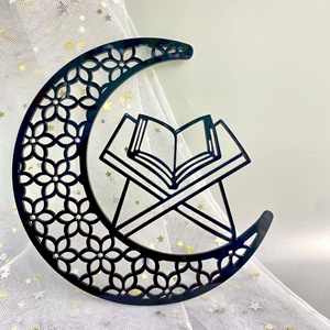 <span class=keywords><strong>2022</strong></span> recién llegados Eid Mubarak Festival decoraciones para el hogar 3D acrílico pared colgante acrílico pegatina para Ramadán Mubarak - Product Image 5