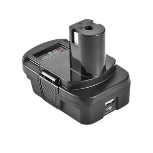 Adaptador Convertidor de Batería RYOBI para Herramientas Eléctricas Dewalt 20V y <span class=keywords><strong>Milwaukee</strong></span> <span class=keywords><strong>M18</strong></span> 18V, Convertidor DM18RL DM20ROB con USB - Product Image 6