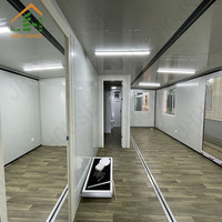 Maison modulaire préfabriquée extensible JHHY de 40 pieds à trois chambres avec un design moderne pour usage bureautique et résidentiel