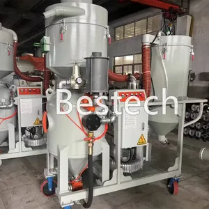 high-efficiency media Abrasive Vacuum Recovery Systems and sand blasting machine used in shipyard oil field
