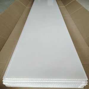 Panel de <span class=keywords><strong>techo</strong></span> de PVC de cielo azul estampado en caliente de alto brillo impermeable para decoración de baño - Product Image 6