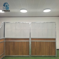 Box de chevaux préfabriquée de haute qualité pour l'entraînement équestre avec plusieurs options de style – Tente d'écurie pour chevaux