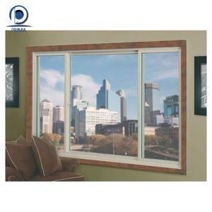 Fenêtres à battants en PVC au design moderne et élégant, étanches et insonorisées, pour la rénovation des bureaux et des chambres. - Product Image 5