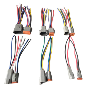 Auto Connector Deutsch Connector Draad Harnas <span class=keywords><strong>2</strong></span> / <span class=keywords><strong>3</strong></span> / 4 / 6 / 8 / 12 P Waterdichte Elektrische Connector Draad Harnas - Product Image 1