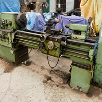 Tour à métaux manuel, machine à tourner horizontale conventionnelle pour atelier de traitement des métaux