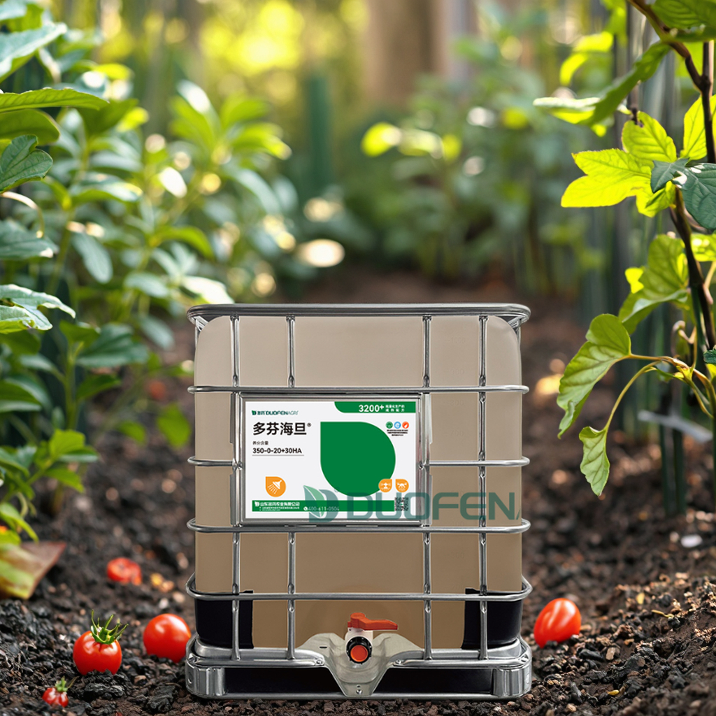 Water-Soluble Liquid Humic Acid Nitrogen Fertilizer OEM