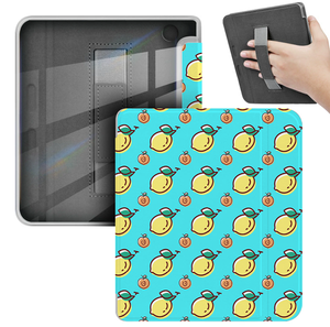 Cá nhân DIY Magnetic PU Leather trường hợp đối với Kobo Clara colour 6 inch tự động ngủ Wake Tablet bìa với xử lý dây đeo - Product Image 1