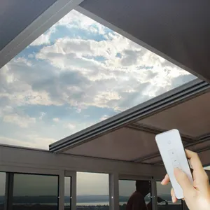 Jendela Skylight Kaca Geser Aluminium, Dapat Dioperasikan Cerdas, Gaya Amerika, Ventilasi Atas, Jendela Skylight Rv