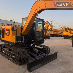 รถขุดตีนตะขาบ SANY SY85C ของแท้ ขนาด 8.5 ตัน ตัวถังกะทัดรัด ขุดได้ดี เครื่องยนต์ขนาดเล็ก ระบบ PLC ปั๊มไฮดรอลิก เกียร์บ็อกซ์ - Product Image 5