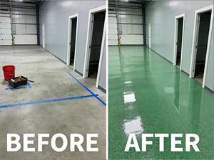 Revêtement de sol en résine époxy auto-nivelant à haute résistance aux rayures, couleurs sable, pour sols industriels intérieurs et extérieurs - Product Image 2