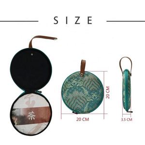 Estuche de Lujo para Pastel de Té Estilo Chino, Impermeable, de EVA, de Alta Calidad, a Prueba de Polvo, Bolsa de Almacenamiento de Té para Regalo - Product Image 5