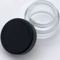 Concentré de fleurs séchées de qualité supérieure 1oz 2oz 3oz 4oz Pot en verre avec bouchon à couronne Emballage transparent pour herbes, tabac et crème pour le visage