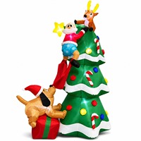 Décorations de Noël en gros d'usine : Modèles gonflables extérieurs Père Noël et sapin de Noël, décorations de jardin gonflables