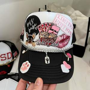 Chenying Bestseller d'été : Patchs brodés personnalisés thermocollants avec lettres, Patchs MAMA artistiques floraux frais en stock pour - Product Image 6