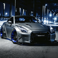 Nuevo Kit de Carrocería Ancha Estilo LB de Primera Generación, Parachoques Delanteros/Traseros de Fibra de Vidrio, Faldones Laterales, Cejas para Ruedas, Compatible con Nissan GT-R R35 2008-2024
